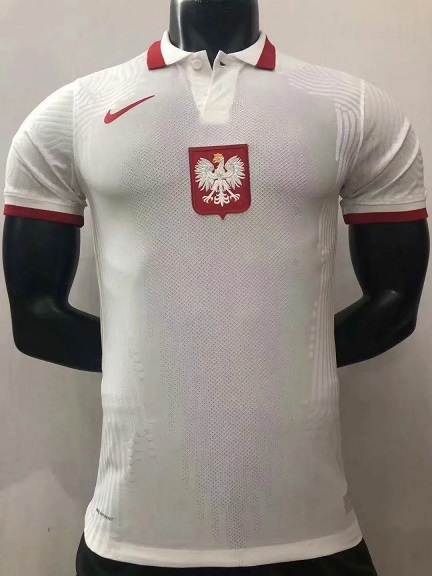AAA Quality Poland 2020 European Cup Home Soccer Jersey(Player)